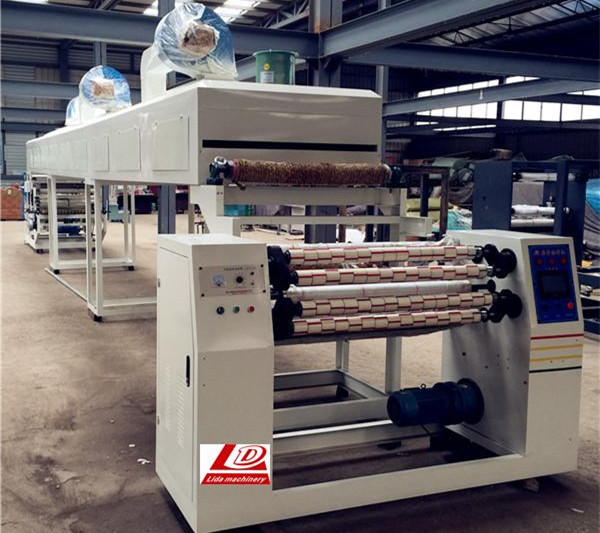 Small multifunctional adhesive tape coating machine