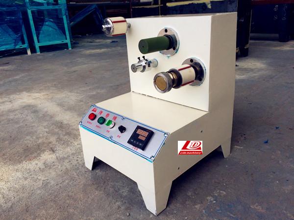 Mini BOPP tape rewinding machine